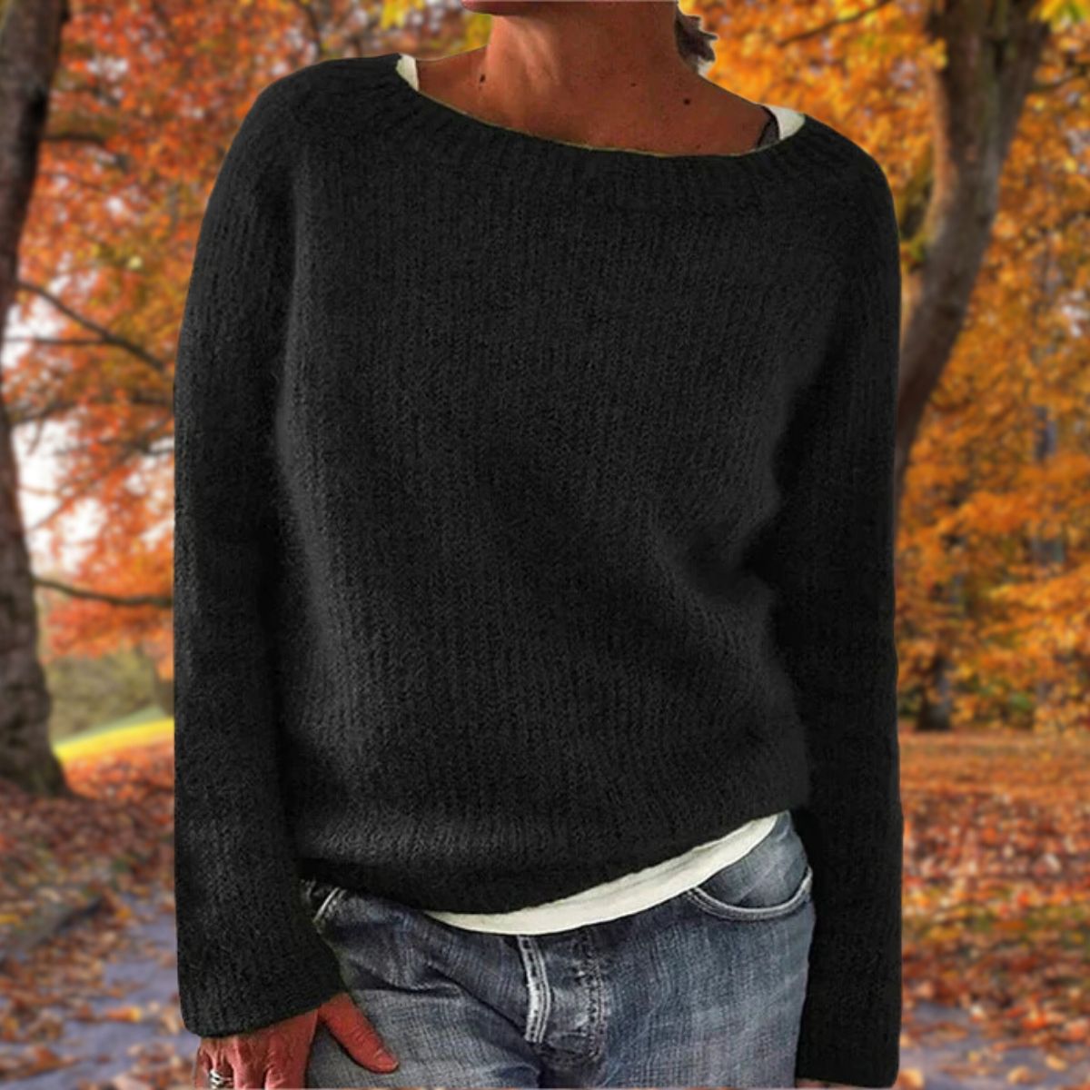 Mira Women’s Merino Wool Sweater | Timeless Warm Knitwear 1
