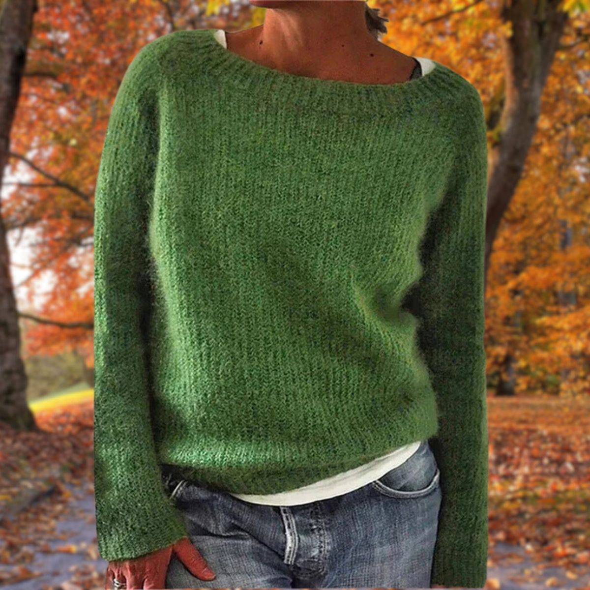 Mira Women’s Merino Wool Sweater | Timeless Warm Knitwear 4
