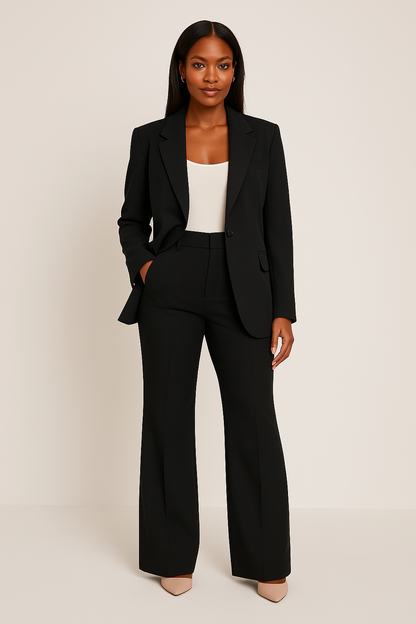 Mira Women’s Suit Set with Tailored Fit and Slim Silhouette 0