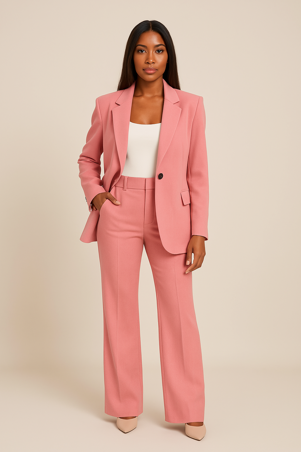 Mira Women’s Suit Set with Tailored Fit and Slim Silhouette 1