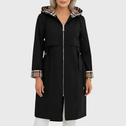 Mira Women's Trench Coat | Lightweight Breathable Fabric, Tailored Silhouette 1