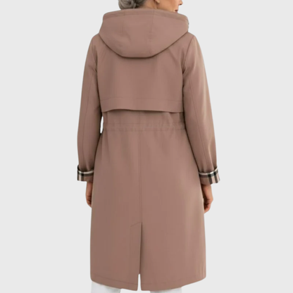 Mira Women's Trench Coat | Lightweight Breathable Fabric, Tailored Silhouette 2