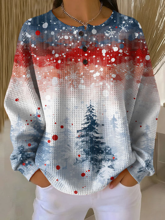 Nora Women's Christmas Sweater | Soft Warm Plush, Relaxed Fit 0