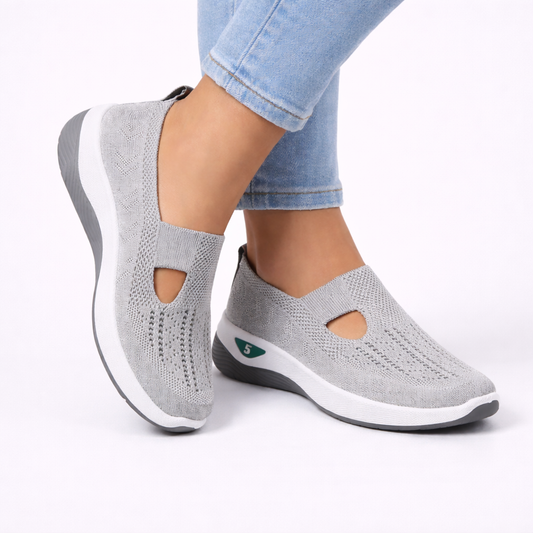 Orla Women's Slip-On Shoes with Breathable Knit Upper and Cushioned Support 1
