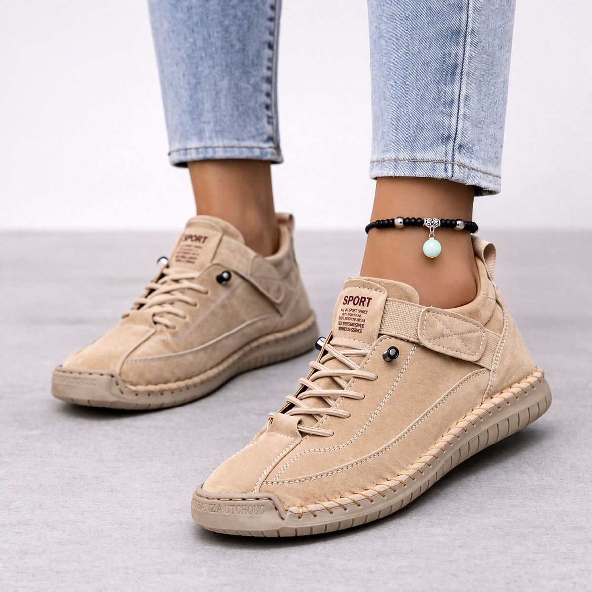 Orla Women’s Sneakers with Slip-On Design and Supportive Sole for Everyday Comfort 0