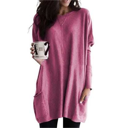 Sarina Women's Long Sweater | Flattering Fit, Modern Casual 0