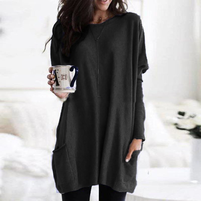 Sarina Women's Long Sweater | Flattering Fit, Modern Casual 4