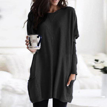 Sarina Women's Long Sweater | Flattering Fit, Modern Casual 4