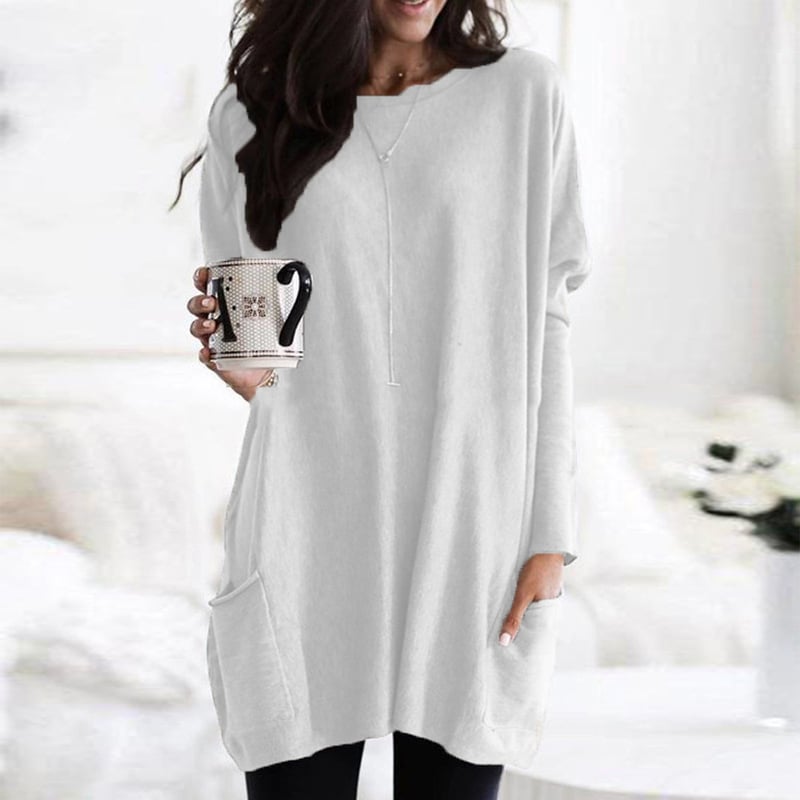 Sarina Women's Long Sweater | Flattering Fit, Modern Casual 5