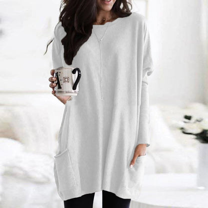 Sarina Women's Long Sweater | Flattering Fit, Modern Casual 5