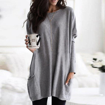 Sarina Women's Long Sweater | Flattering Fit, Modern Casual 6