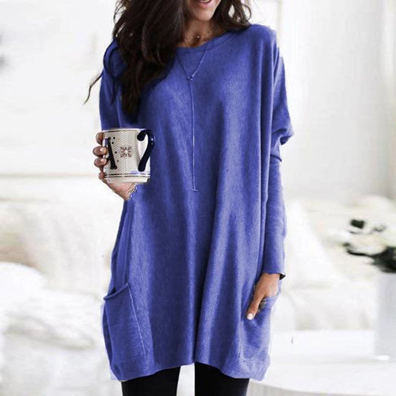 Sarina Women's Long Sweater | Flattering Fit, Modern Casual 7