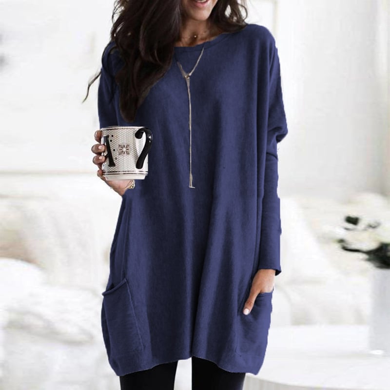 Sarina Women's Long Sweater | Flattering Fit, Modern Casual 9