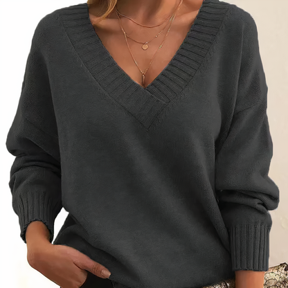 Seren Women's Cashmere Sweater | Pure Cashmere, Relaxed Fit 1