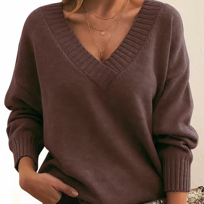 Seren Women's Cashmere Sweater | Pure Cashmere, Relaxed Fit 8