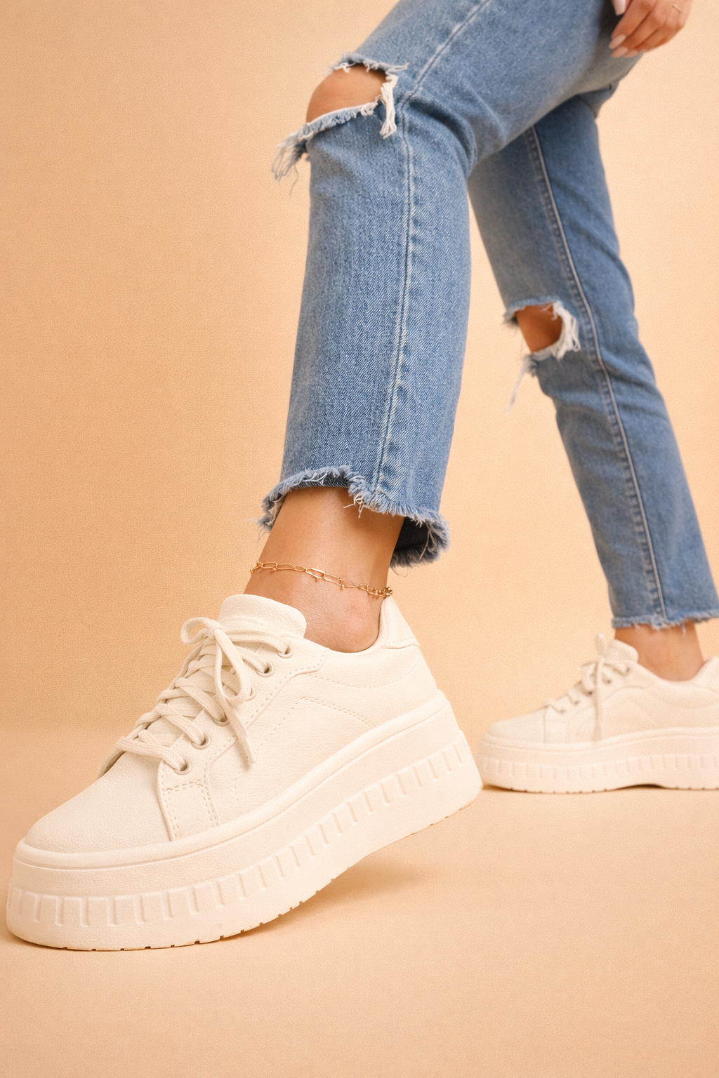 Sienna Women’s Sneakers with Elevated Platform Sole and Cushioned Support 2