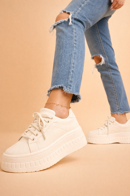 Sienna Women’s Sneakers with Elevated Platform Sole and Cushioned Support 2