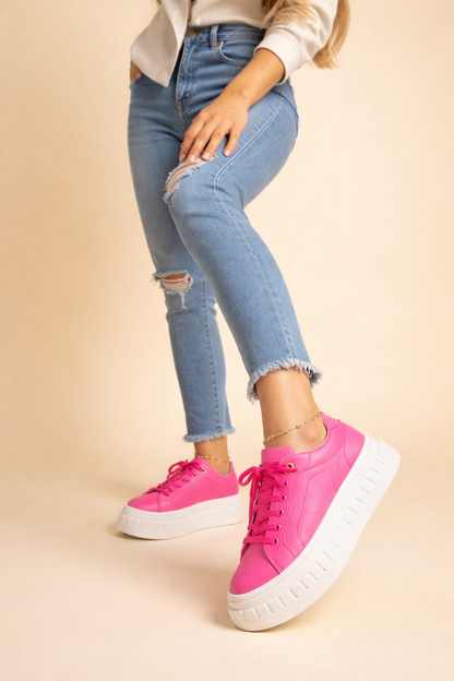 Sienna Women’s Sneakers with Elevated Platform Sole and Cushioned Support 4
