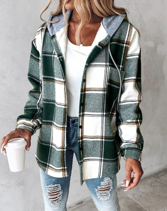 Sierra Women's Hoodie with Relaxed Fit and Printed Design 0