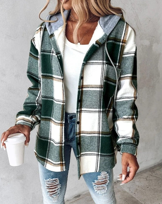 Sierra Women's Hoodie with Relaxed Fit and Printed Design 0