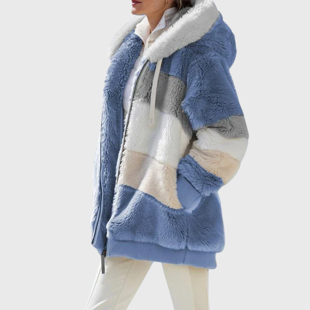 Soleil Women's Puffer Jacket | Multicolor, Warm Fleece 0