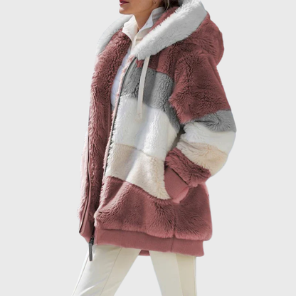Soleil Women's Puffer Jacket | Multicolor, Warm Fleece 6