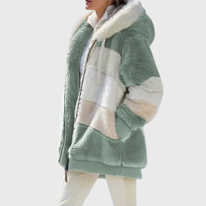 Soleil Women's Puffer Jacket | Multicolor, Warm Fleece 7