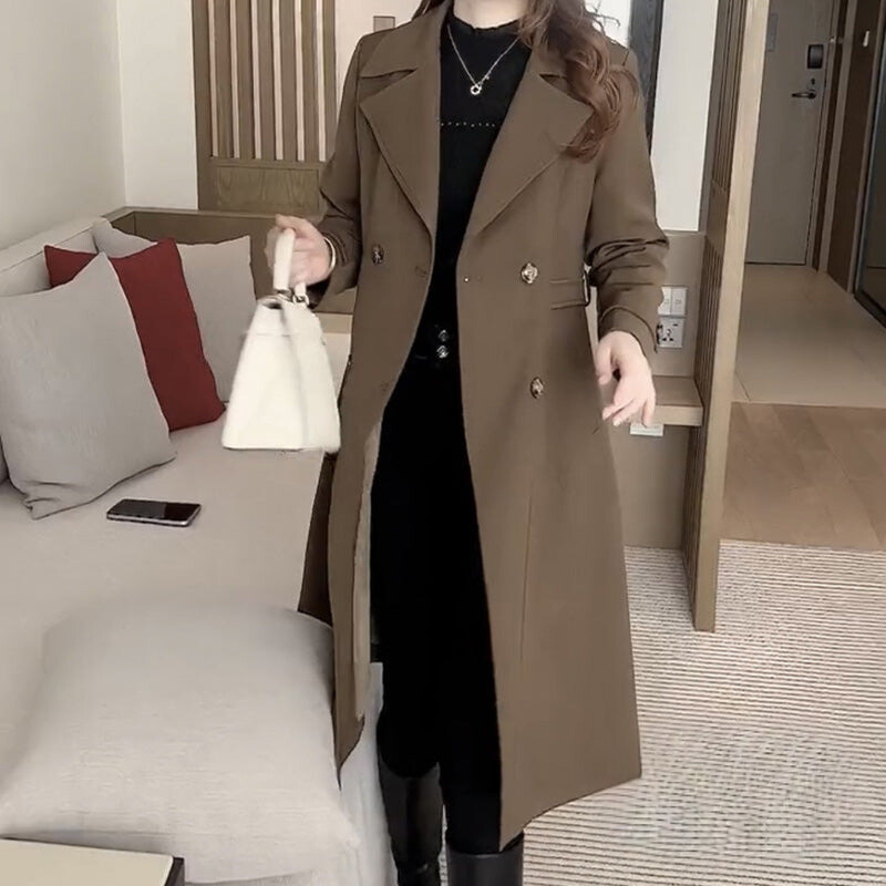 Stella Women's Trench Coat | Waist-Defining Design, Lightweight Elegance 2