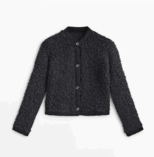 Talia Women's Long Cardigan | Ultra-Soft Teddy Fabric, Cozy Layering Jacket 1