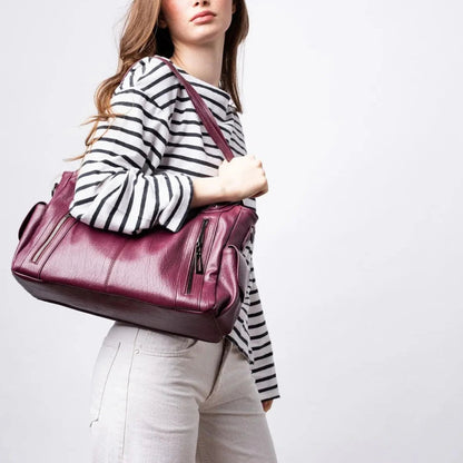 Talia Women's Tote Bag with Spacious Slouchy Design and Wide Comfortable Straps 9