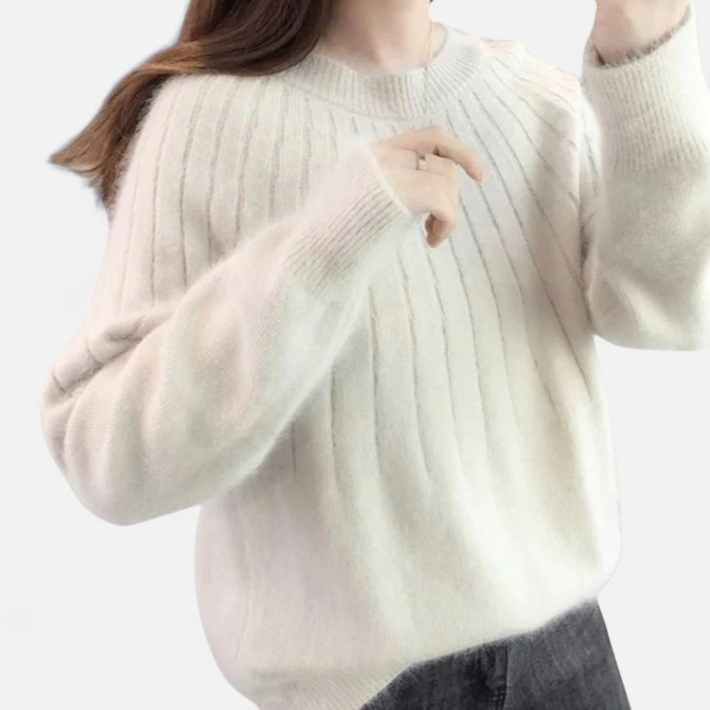 Valmonti Women’s Knit Sweater | Soft Timeless Elegance 5