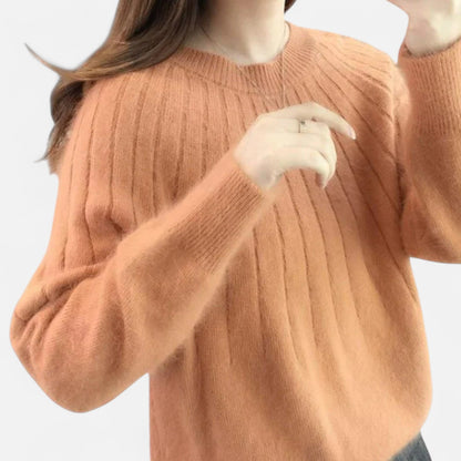 Valmonti Women’s Knit Sweater | Soft Timeless Elegance 6