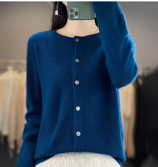 Vera Women's Cardigan | Soft Knit, Buttoned Design, Versatile 10