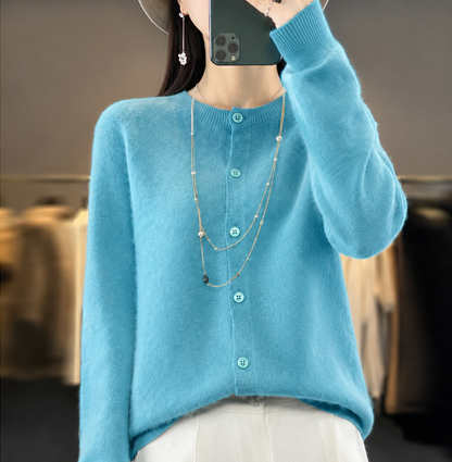 Vera Women's Cardigan | Soft Knit, Buttoned Design, Versatile 5