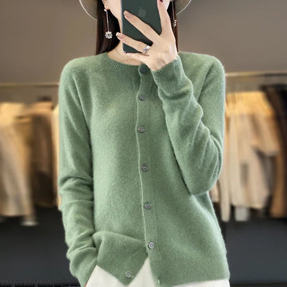 Vera Women's Cardigan | Soft Knit, Buttoned Design, Versatile 6