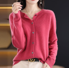 Vera Women's Cardigan | Soft Knit, Buttoned Design, Versatile 9
