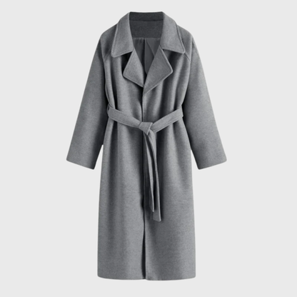 Veronika Women's Wool Coat | Classic Tailored Design, Soft Wool Blend 3