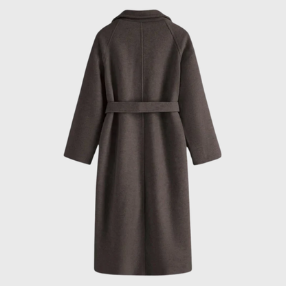 Veronika Women's Wool Coat | Classic Tailored Design, Soft Wool Blend 6