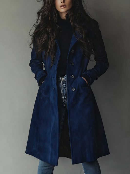 Vivian Women's Trench Coat | Tailored Longline Vintage-Inspired Design 1