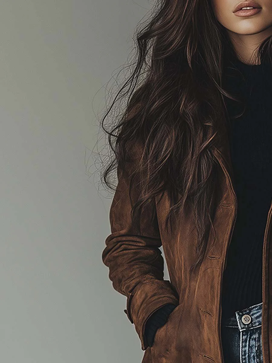 Vivian Women's Trench Coat | Tailored Longline Vintage-Inspired Design 2