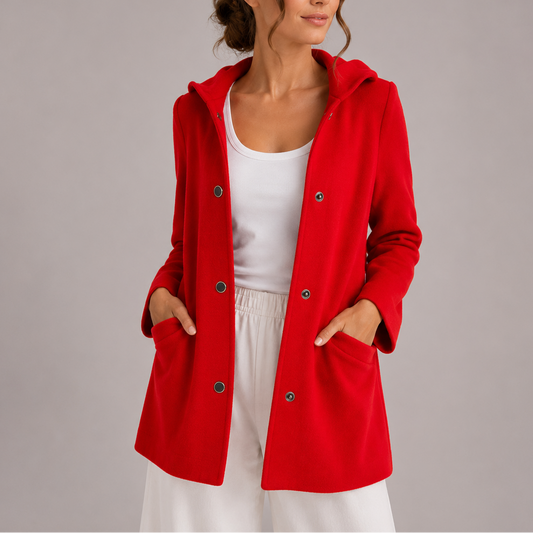 Willa Women's Cardigan | Hooded, Lightweight, Pocketed 0