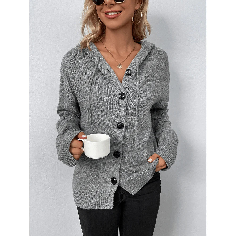 Willa Women's Hooded Sweater | Soft Warm Casual Pullover 0