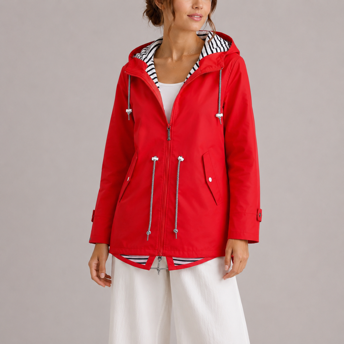 Willa Women's Jacket | Premium Waterproof Fabric, Elegant Design 6