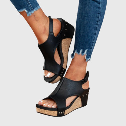 Willa Women’s Sandals with Open Toe and Adjustable Buckle Design 6