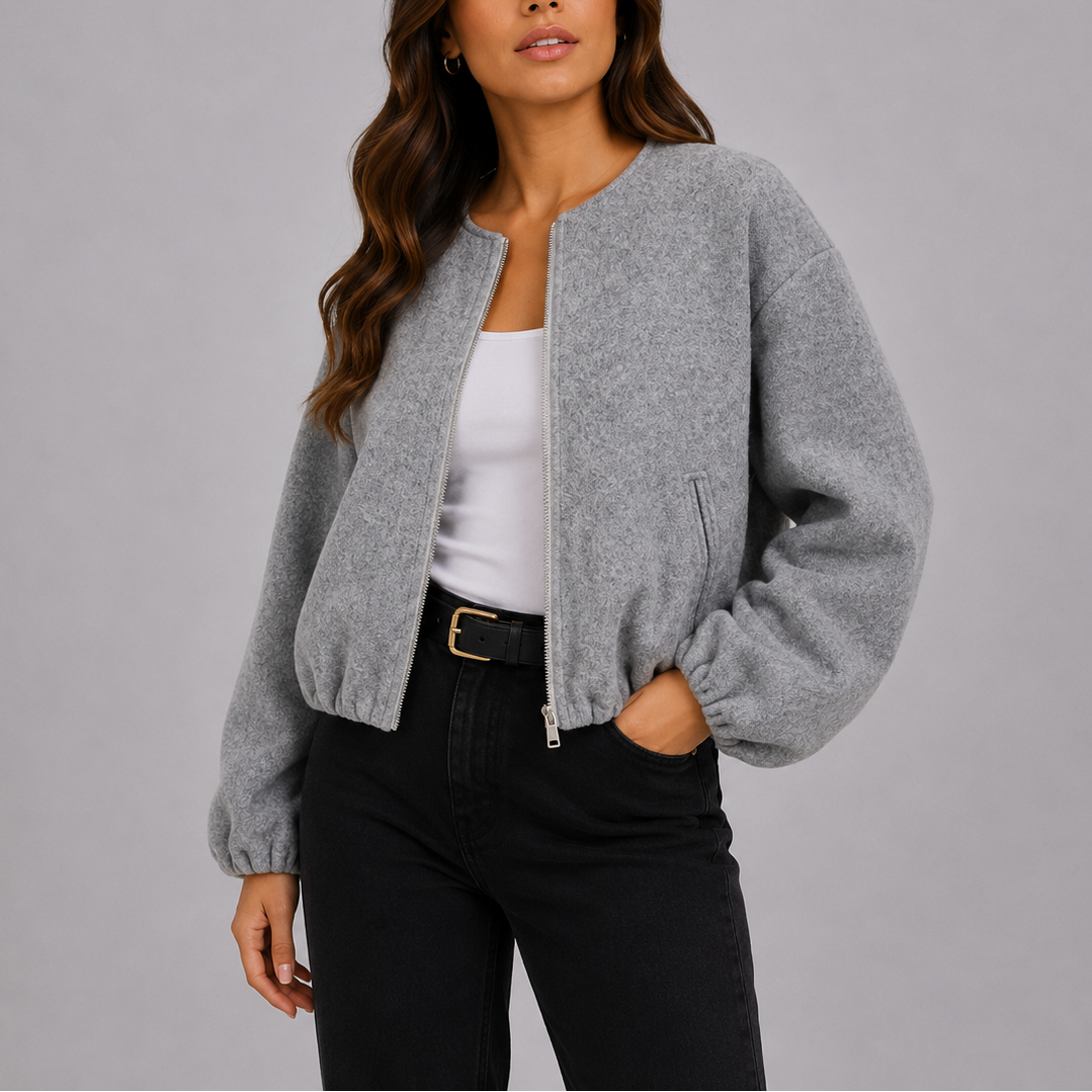Wren Women's Jacket | Lightweight Bomber with Relaxed Fit and Side Pockets 0